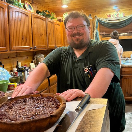 Andrew Norman baking