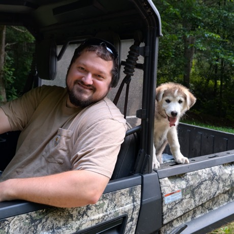 Daniel Moore off-roading